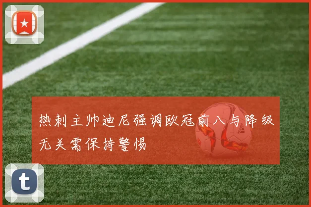 热刺主帅迪尼强调欧冠前八与降级无关需保持警惕